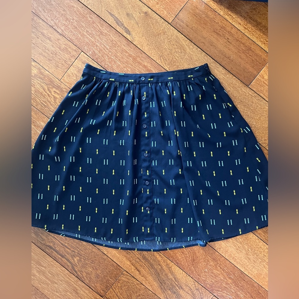 Loft flowy a-line mini skirt